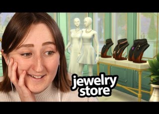  I Built A Functional Jewelry Store In The Sims