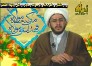  متصل عمري يقول لماذا تقولون يا علي للشيخ حسن الله ياري
