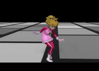 Princess Peach Winter Suit Ryona KO Ed