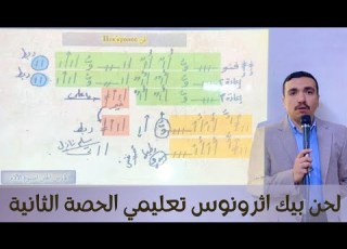 لحن بيك اثرونوس تعليمي الحصة الثانية ⲡⲉⲕ ⲑ ⲣⲟⲛⲟⲥ مع بولا منير