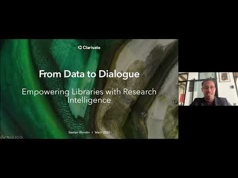 RLUK26 Sponsor Clarivate From Data To Dialogue Empowering Libraries With Research Intelligence