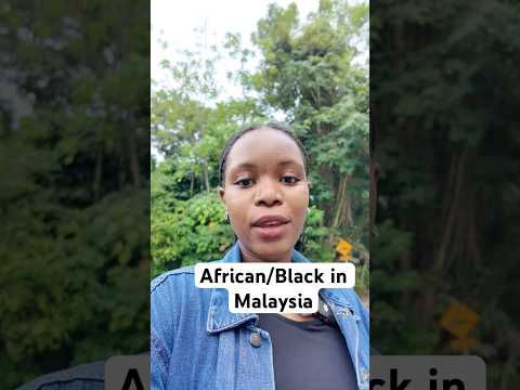 African In Malaysia Black In Malaysia Malaysia Kualalampur Eswatini Swaziland Africa