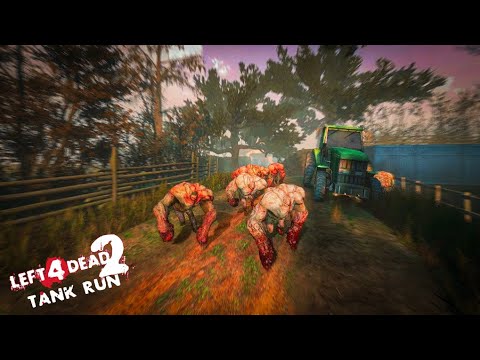 Solo Expert Tank Run On Swamp Fever Left 4 Dead 2