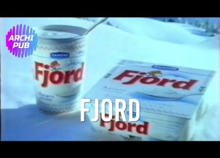 Publicité Yaourts Fjord De Danone 1995