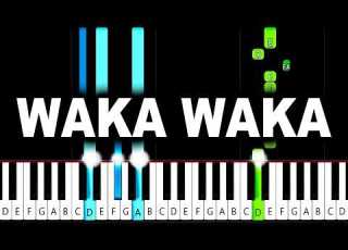 Shakira Waka Waka This Time For Africa Piano Tutorial