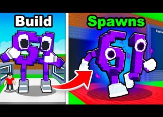  Steal A Brainrot But Whatever I Build Comes To Life