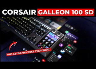 GALLEON 100 SD Keyboard Review Gaming Keyboard With Built In Stream Deck First Look