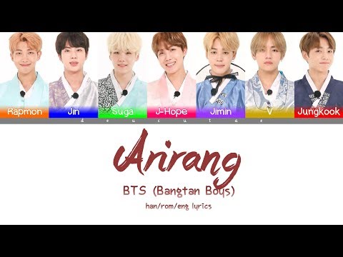 CORRECTION IN DESCRIPTION BTS 방탄소년단 ARIRANG 아리랑 Lyrics Color Coded Han Rom Eng 가사
