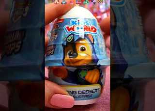  ASMR UNBOXING Paw Patrol Chocolate Pudding Review Shorts Asmr Pawpatrol Chocolate Trending