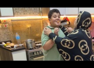  ام جني يلا نعمل فراخ مشويه