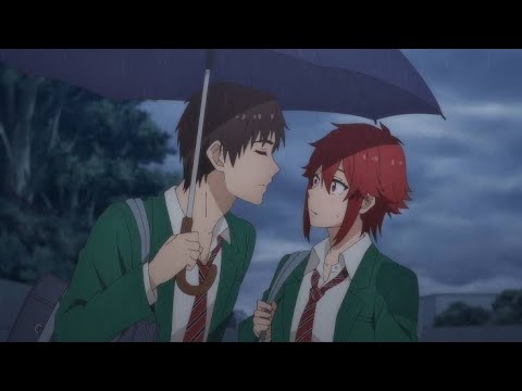 اقوي بنت في المدرسه بتحاول تعترف لصديق طفولتها ولكن ملخص انمي تومو كامل