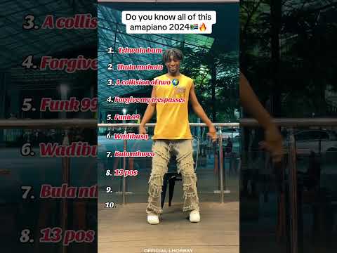 Amapiano Dance 2024 Official Dance By Official Lhorray