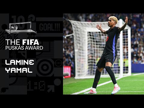 Lamine Yamal Espanyol V Barcelona FIFA Puskas Award 2025 Nominee