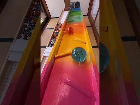 Marble Run Rainbow Marble Run Course With Multiple Pipes And Wave Devices 5 ASMR