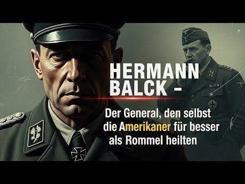 Hermann Balck Der General Den Selbst Die Amerikaner Für Besser Als Rommel Hielten