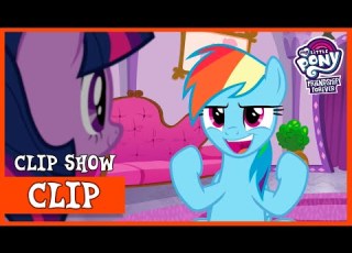 Twilight Runs Into Rainbow Dash At The Spa Deep Tissue Memories MLP Friendship Is Forever