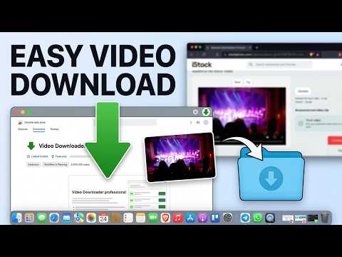 كيفية تنزيل أي فيديو من أي موقع ويب على نظام ماك دليل سريع