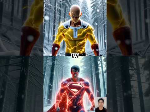Saitama Vs Avengers Vs Justice League Spider Man Batman The Flash Superman Iron Man