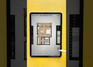  Sketchy Floor Plan Render With Morpholio Trace App On IPad Pro Master Bedroom Layout