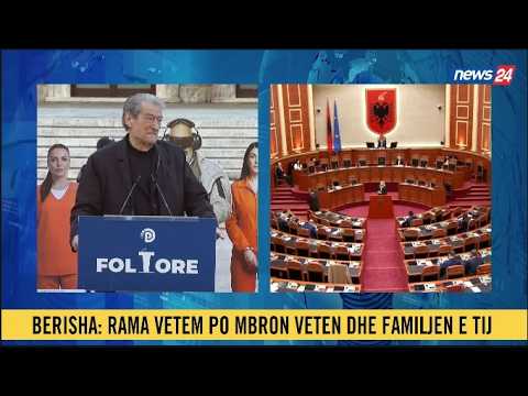 LIVE Kreu I PD Sali Berisha Nnë Foltoren Para Kryeministrisë