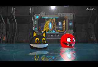 PACMAN MS PACMAN ROBOT PACMAN VS ROBOT MONSTER PAC VS CARTOON CAT PAC