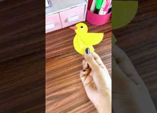 Bird Craft Making Bird With Paper Flying Bird With Paper Art Crafty Creations Birds Craft