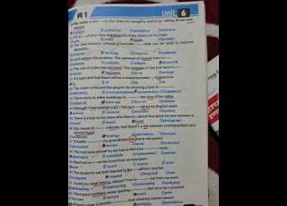 حل تمارين كلمات الوحدة السادسة كتاب A1 مراجعة نهائية ثانوية عامة 2023 من صفحة ٨٧ إلى ٩٠