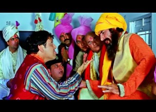 ढ ग ब ब बनकर ल ट ब र त य क ट र न म Bade Miyan Chote Miyan Amitabh B Govinda Comedy Scene