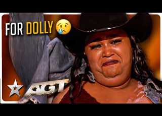  Dolly Parton Tribute Song Wins The Golden Buzzer On America S Got Talent