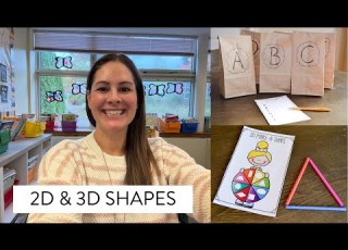  Enseñando Geometría En Primer Grado Actividades Con Figuras 2D Y 3D Para Primer Grado