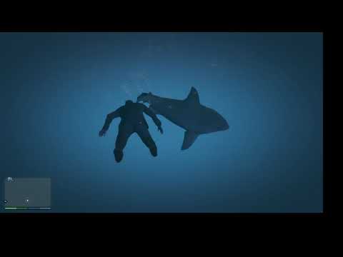 GTA V Shark Attacks Michael