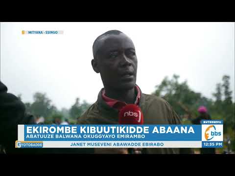 Kitalo Ekirombe Kibuutikidde Abaana Babiri Nebafiirawo Abatuuze Balwana Okuggyayo Emirambo