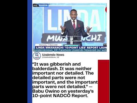 It Was Gibberish And Balderdash