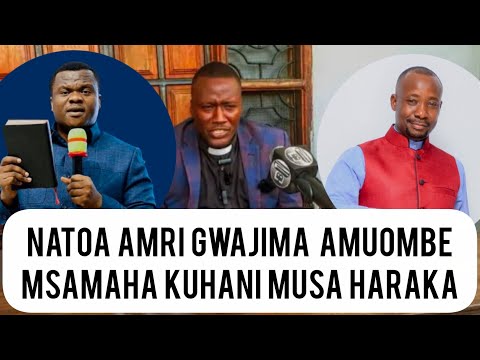 MCHUNGAJI MASHIMO ATOBOA SIRI NZITO ZA ASKOFU GWAJIMA ATOA MAAGIZO MAZITO