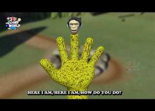 Neanderthals Finger Family Nursery Rhymes For Children In 3D