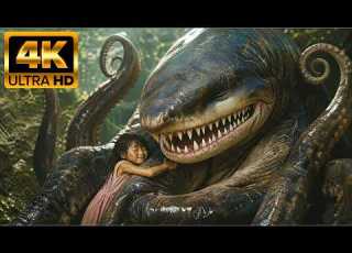  2026 Newest Movies The Little Girl S Sharktopus Friend Protected Her With Its Life Monster 4k
