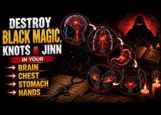  Destroy Black Magic Knots Jinn In Your Brain Chest Stomach Hands Genital