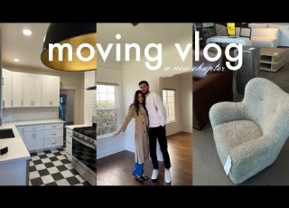 MOVING VLOG Moving Into Our First Home As Newlyweds Apartment Tour Furniture Shopping More