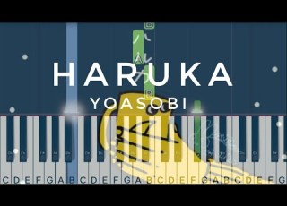 YOASOBI Haruka ハルカ EASY Piano Tutorial