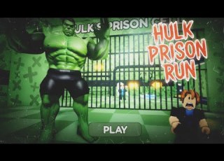 I TRIED TO ESCAPE HULK PRISON RUN
