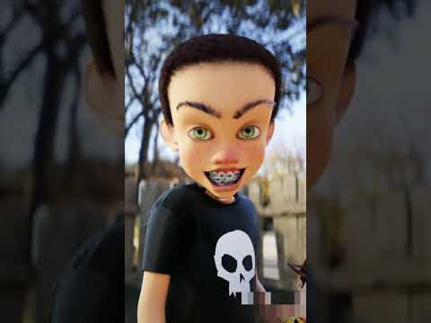 العاب ساندي من كرتون باظ يطير يشاركون في لعبة الحبار Short SquidGame المحراب جامع الاحباب