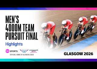 SENSATIONAL BATTLE Cycling Men S 4000m Team Pursuit Final Glasgow 2026 Commonwealth Games