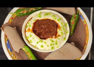 ብሓንሳብ ኮይና ሕልበት ንስራሕ Eritrean Ethiopian Traditional Food Hlbet
