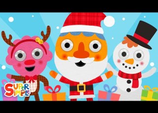 Hello Reindeer Goodbye Snowman With Noodle Pals Kids Christmas Song Super Simple Songs