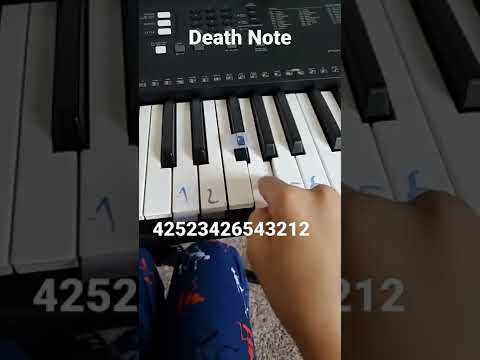 Death Note Piano Deathnote Easy