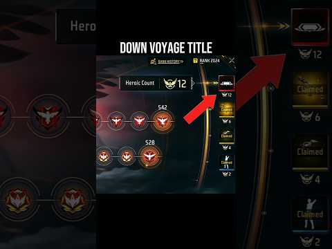 I GOT DAWN VOYAGE TITLE Free Fire Dawn Voyage Ff New Update Ffa2bgaming