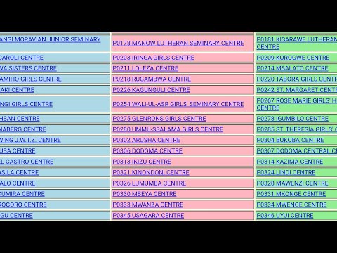 MATOKEO YA DARASA LA SABA YA 2025 SHULE ZOTE BOFYA HII LINK