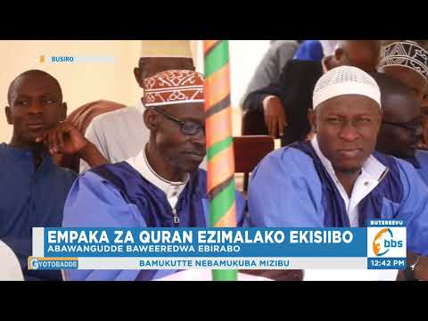 Empaka Za Quran Ezimalako Ekisiibo Abayizi Bavuganyizza Mu By Eddiini Gyotobadde