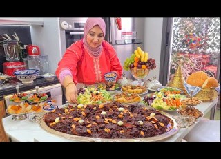  هاهي وصفة المروزية لغادي تعتمديها عطرية الأصلية وسر لذة اللحم يجي فتي معلكة و سلطة خضر كوكوط بلا ماء