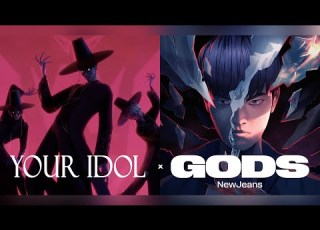 Your Idol X GODS Mashup Saja Boys League Of Legends Ft NewJeans